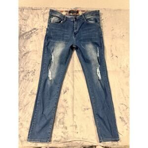 American Breed distressed jeans men 36